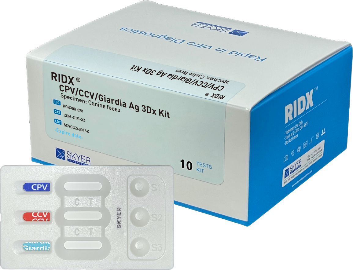 CPV/CCV/Giardia Ag 3Dx Kit Main